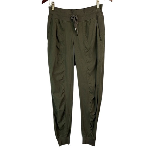 Lululemon Dance Studio Jogger 29" Dark Olive First Release Swift Fabric 6 *As Is - Picture 2 of 9
